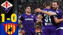 Fiorentina vs Benevento 1 - 0 Highlights 11.03.2018 HD