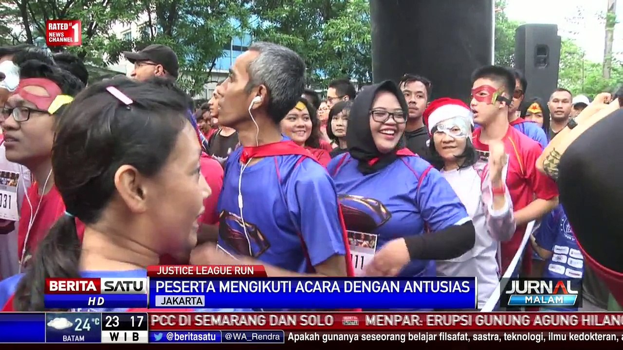 Ikuti Ajang Lari Pakai Kostum Pahlawan “Superhero”