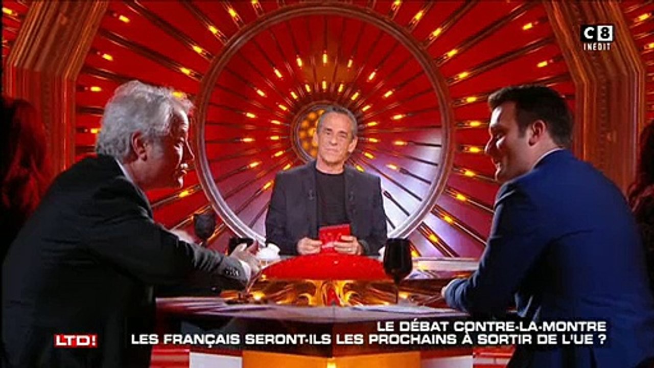 Le tacle de Franz-Olivier Giebert à Florian Philippot : "Je ne peux pas croire que vous êtes assez con pour croire ce que vous dites !" - Regardez