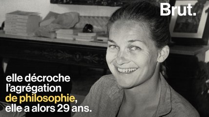 Portrait de Elisabeth Badinter