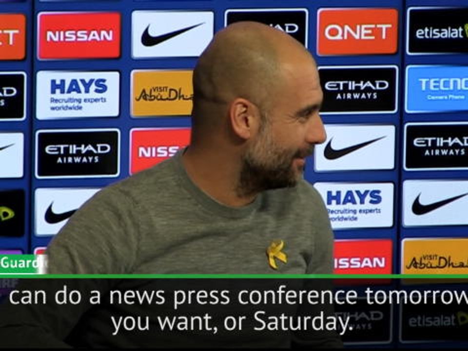 Don't do that, you'll be fined! - Guardiola takes dig at Premier League