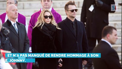 L'hommage de David Hallyday à son père
