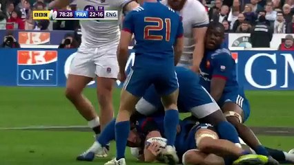 6 Nations 2018 - La fin de match à suspense entre la France et l'Angleterre