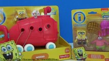 Brinquedo Bob Esponja Ônibus Fenda Biquini – Bikini Botton Bus Toy Learn Color Baby Dora Aventureira