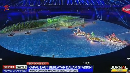 Malaysia Atlet Nur Dhabitah Sabri Terbang Nyalakan Obor