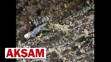 İran’da düşen Türk uçağında bulunan 11 kişinin cesetlerine ulaşıldı