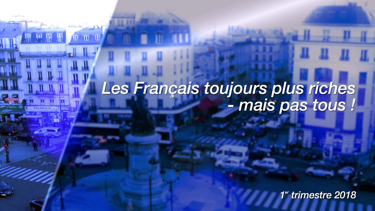 Les Français toujours plus riches... mais pas tous ! [Graphique Xerfi]