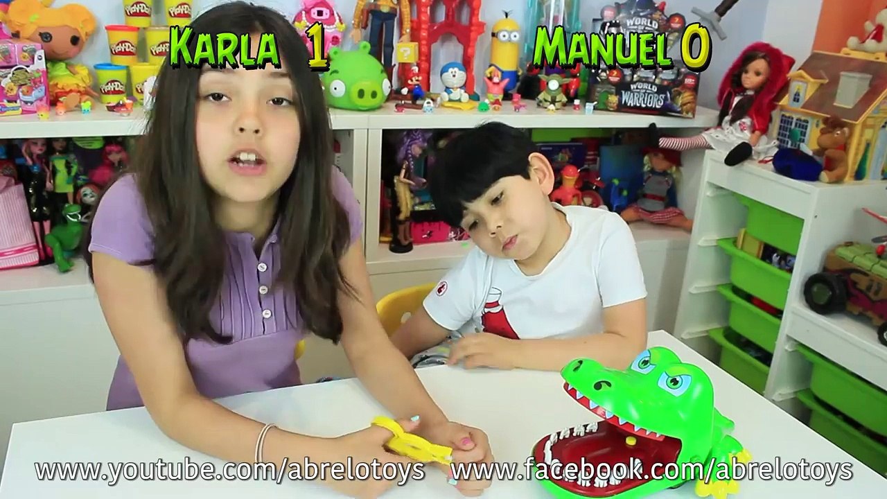 Juego de Mesa Cocodrilo Dentista o Crocodile Dentist en Español | Juegos de Mesa AbreloToys