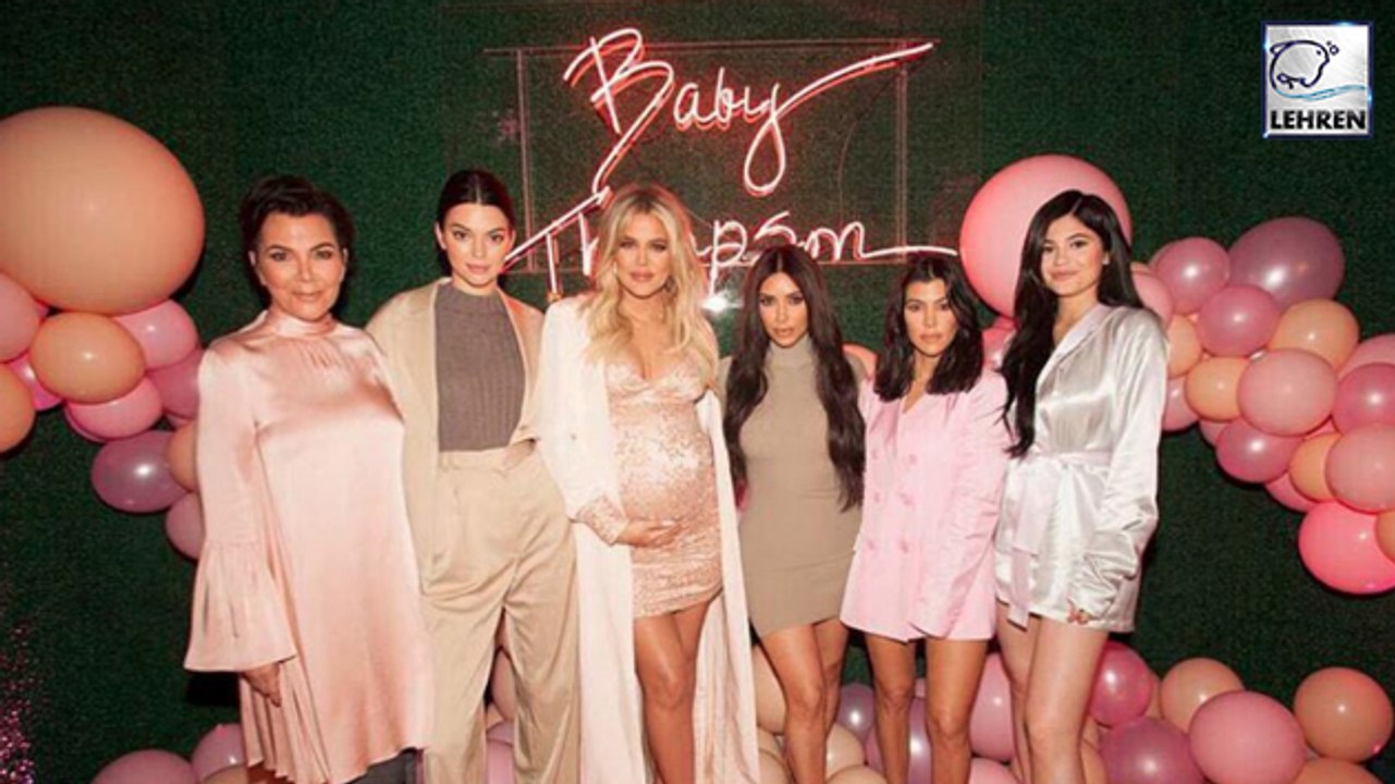 Khloe Kardashian's Sparkles In Pink At Luxurious Baby Shower