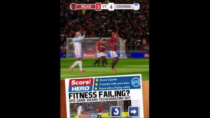 Score! Hero Level 471 - Level 480 Gameplay Walkthrough (3 Star)