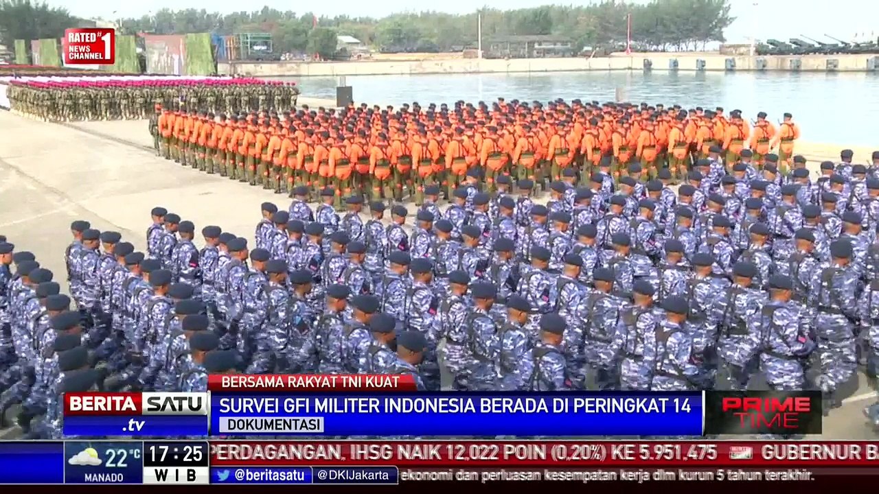 Militer Indonesia Disegani di Kawasan Asia