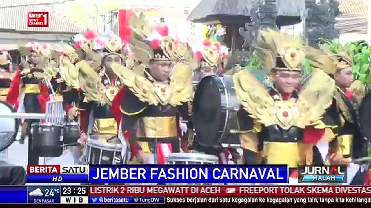 Tempat Nongkron Baru, Lippo Mall Kuta Gelar Jember Fashion Carnaval