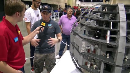 Epic Huge LEGO Death Star from Star Wars
