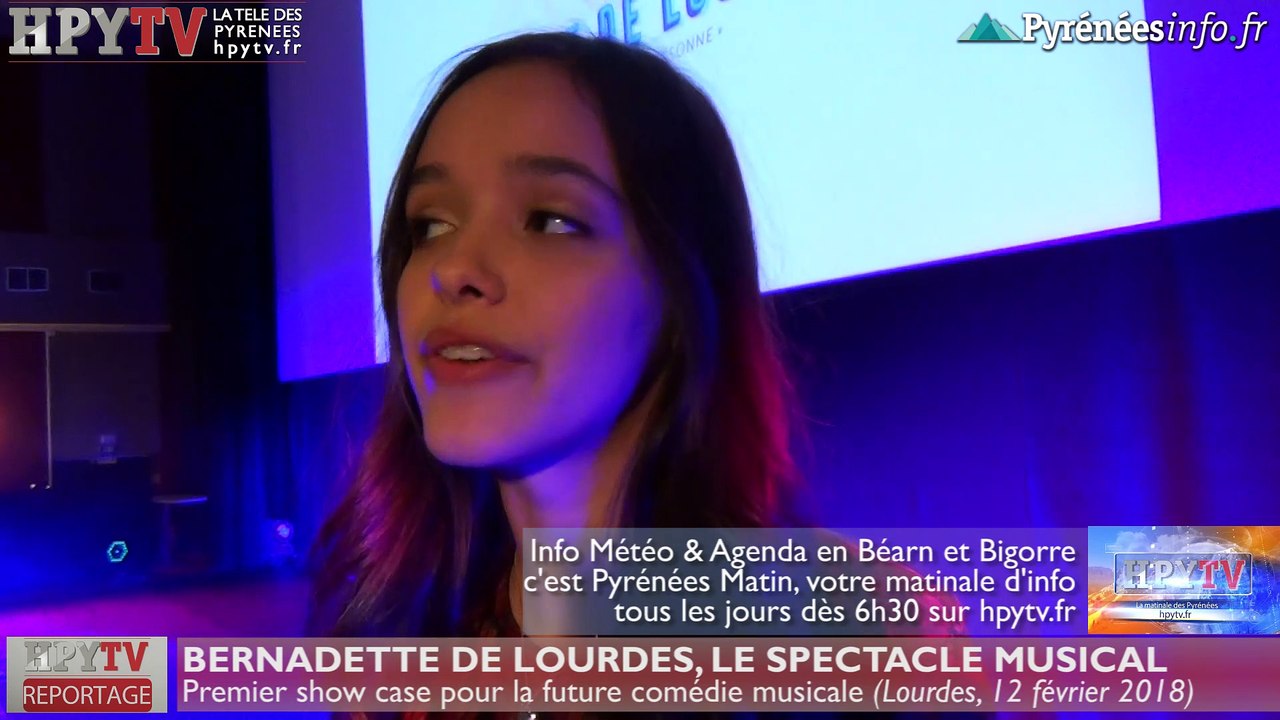 HPyTv Lourdes | Eyma sera Bernadette de Lourdes (12 fév 18)