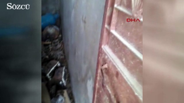 Cinderes'te teröristlerin evde sakladığı mayınlar ele geçirildi