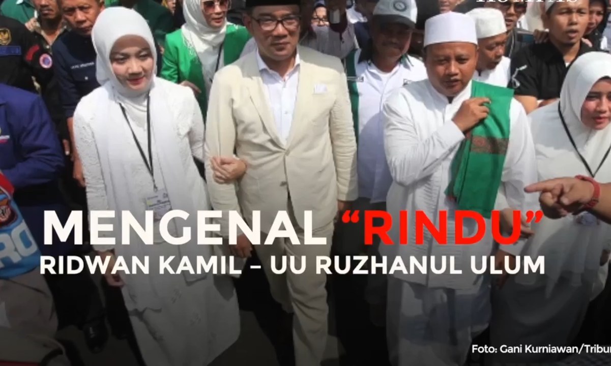 Mengenal "RINDU" - Ridwan Kamil & Uu Ruzhanul Ulum