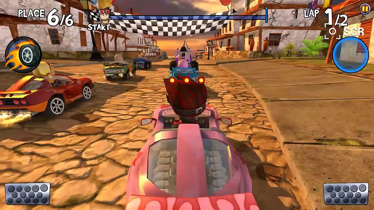 Beach Buggy Racing walkthrough Tropical Twist 500bhp