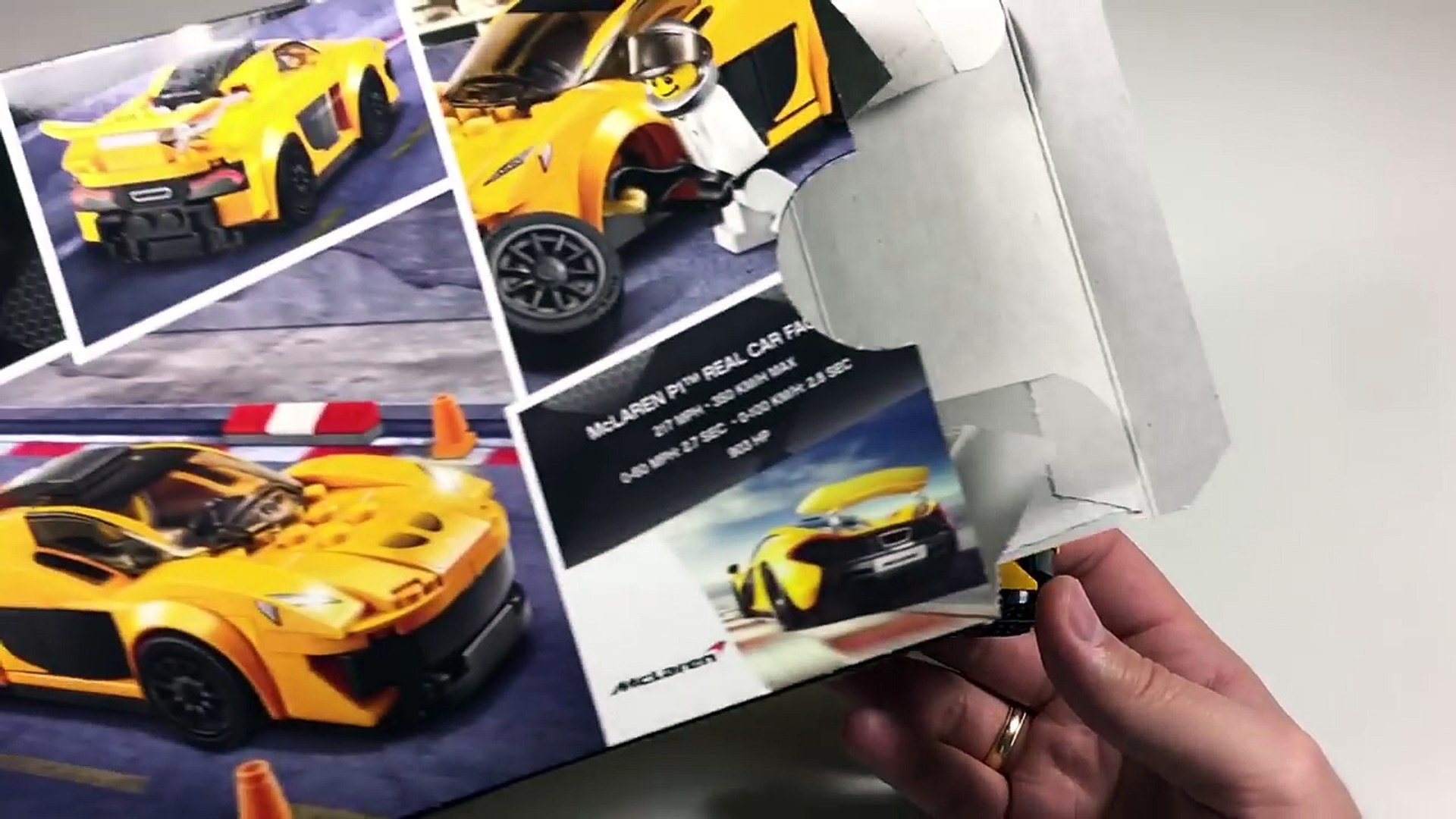 ⁣Обзор Lego Speed Champions McLaren P1 75909
