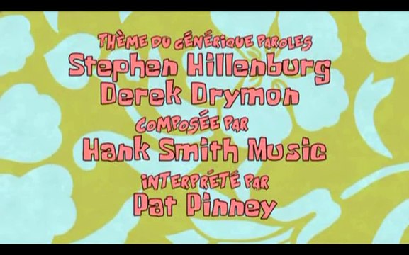 SpongeBob SquarePants - It's A SpongeBob Christmas! End Credits (French)