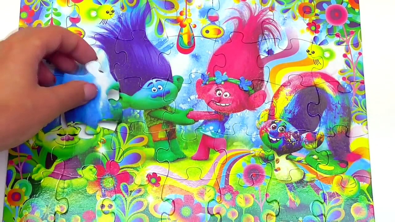 Paw Patrol Ravensburger Puzzle and Trolls Puzzle Games for Kids