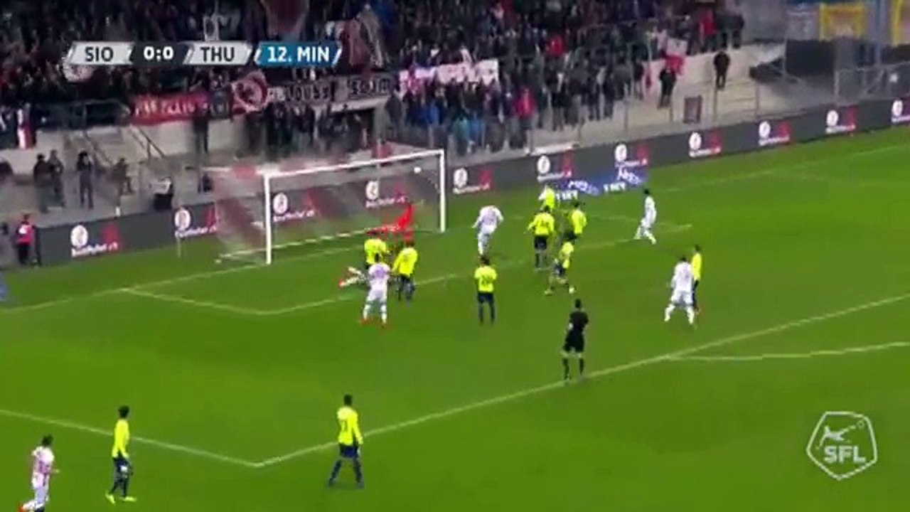 Sion 1:0 Thun (Switzerland. Super League. 11 March 2018)