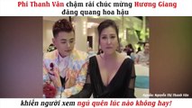 Phi Thanh Vân chậm rãi chúc mừng Hương Giang đăng quang hoa hậu