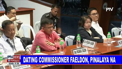 #PTVNEWS: Dating Commissioner Faeldon, pinalaya na