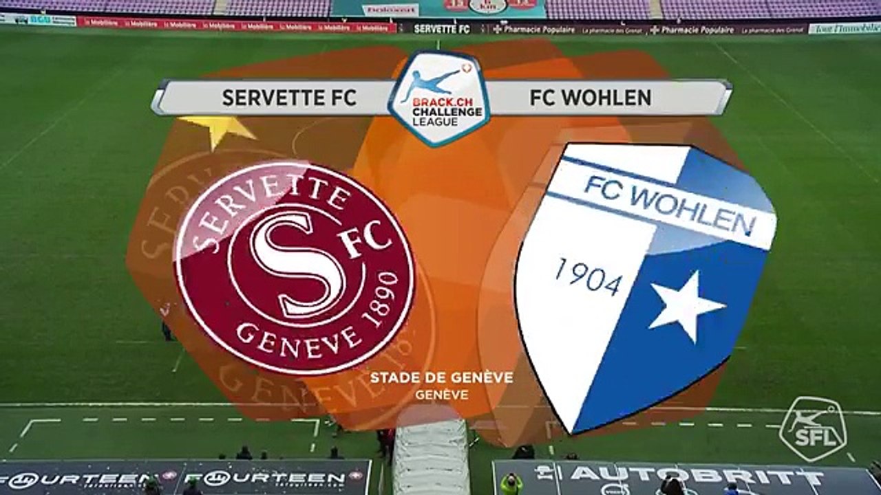 Servette 1:1 Wohlen (Switzerland. Challenge League. 11 March 2018)