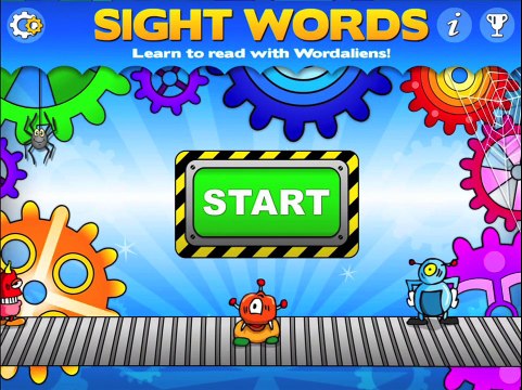 Action Sight Words: Games & Flash Cards for Reading Success - app demo