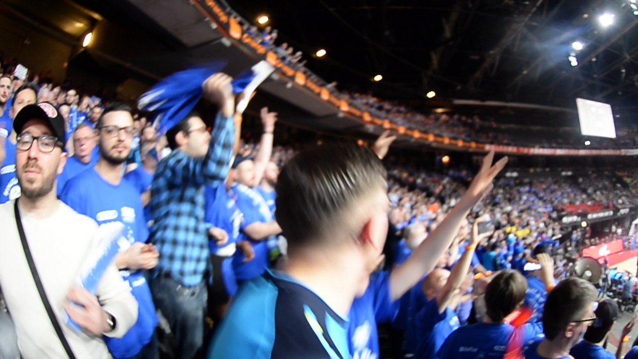 Basket - les supporters montois mettent l'ambiance lors de la finale 3