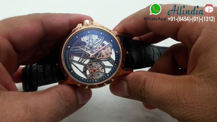 Roger Dubuis Excalibur Skeleton Tourbillon Mens Watch