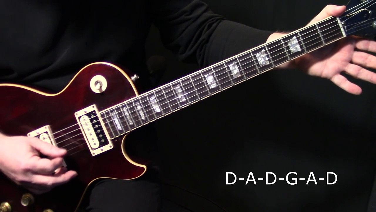 how to play Kashmir on guitar by Led Zeppelin | electric guitar lesson tutorial