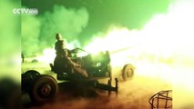 Chinese army holds night-time anti-aircraft drills