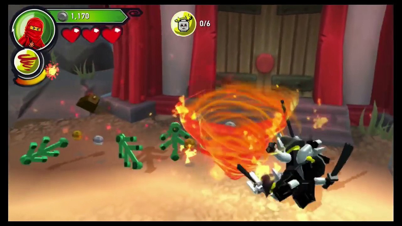 LEGO Ninjago: Shadow of Ronin - Spinjago Chase Walkthrough (Vita)