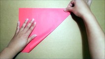 Origami for Kids: How to make an Origami Heart Letter for Valentines