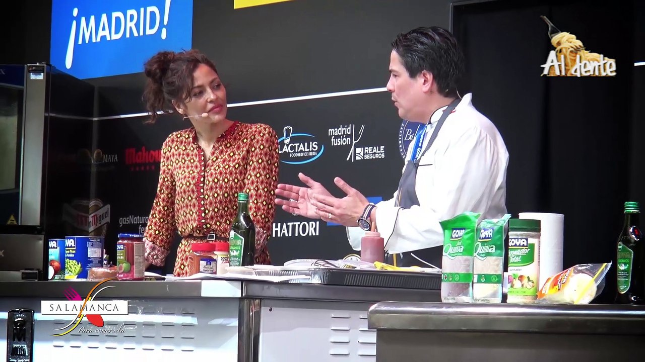 Reportaje de la delegación de Salamanca para comersela en Madrid Fusión 2018