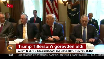 Tillerson gitti, Pompeo geldi