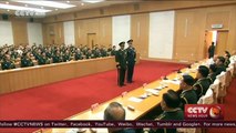 China promotes two officers to general