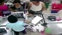 Cashier beaten and slapped by customers commits suicide