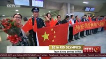 2016 Rio Olympics: Team China arrives in Rio