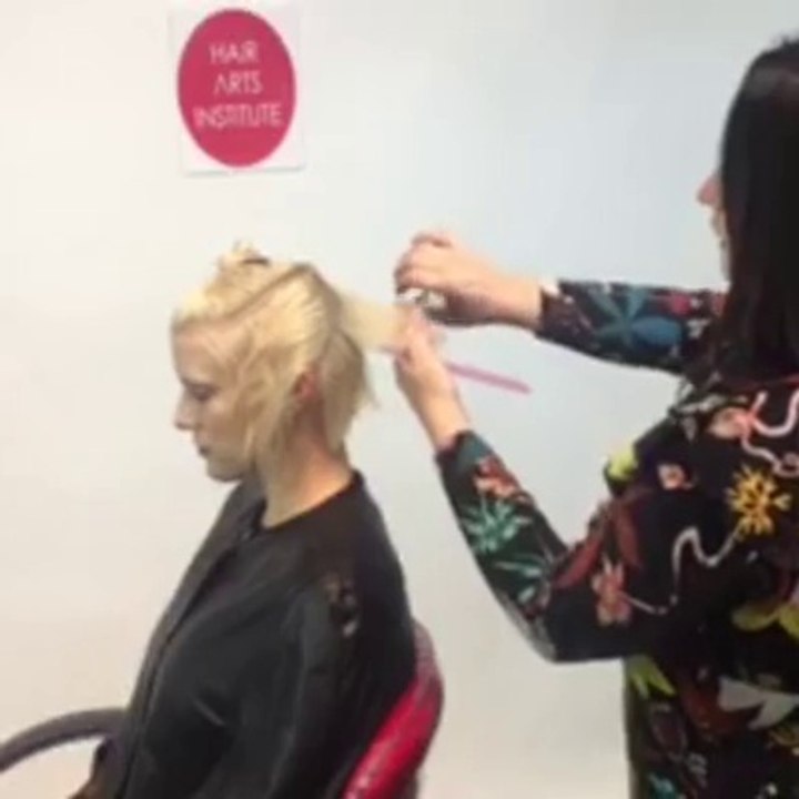 How to: Short Layered Bob Haircut Tutorial step by step