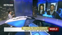 British PM visits Europe