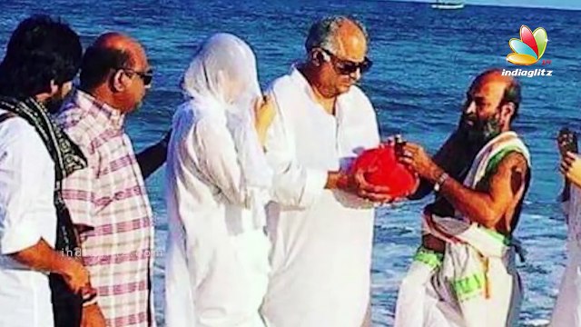 அஜித் மற்றும் ஷாலினி ஸ்ரீதேவி வீட்டிற்கு நேற்று சென்ற வீடியோ காட்சி!