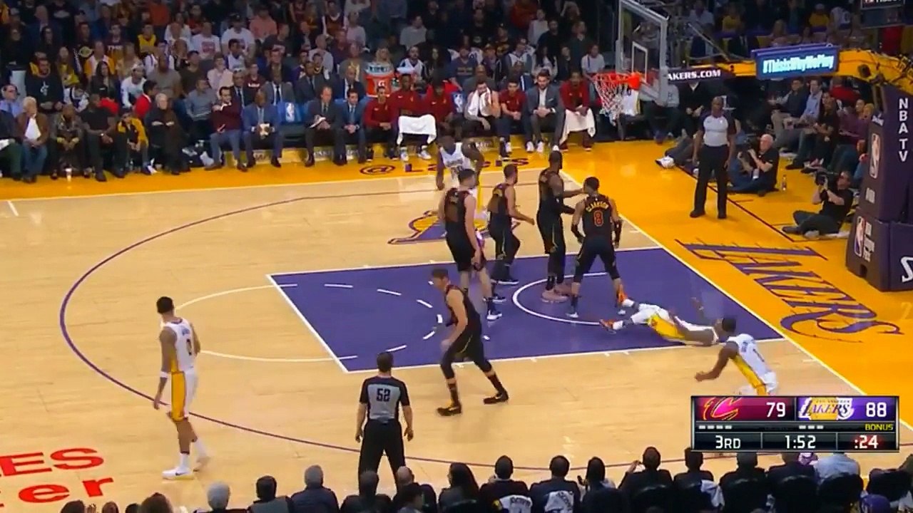 Isaiah Thomas Stares Down LeBron James & Cavs Bench!