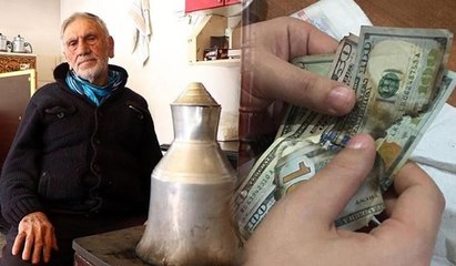 Umre için biriktirdiği parayı, arkadaşı sahte sanıp, sobaya attı... 'Canı sağ olsun'