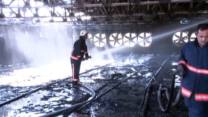 Çiftlik yangınında 22 bin civciv telef oldu