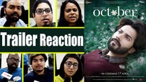 October Trailer Reaction: Varun Dhawan | Banita Sandhu |Shoojit Sarcar | FilmiBeat