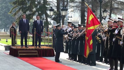 Скачать видео: Bosna Hersek Bakanlar Konseyi Başkanı Zvizdic Makedonya'da - ÜSKÜP