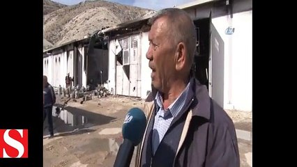 Beypazarı�nda tüp deposunda korkutan patlama