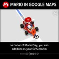 Mario In Google Maps